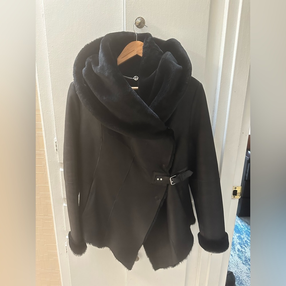 Leather and Fur Jacket
